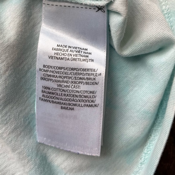 Polo Ralph Lauren blue white tie dye fishing bear slim fit t shirt. Size small - Picture 6 of 15